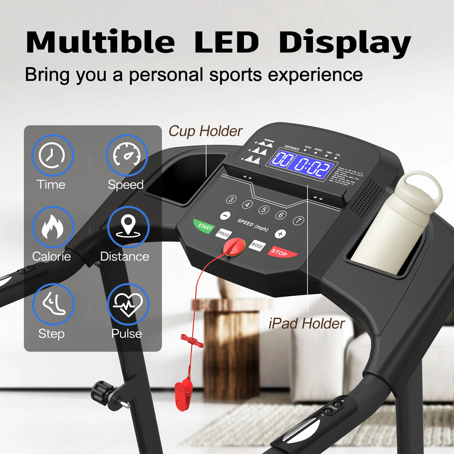USA Ready to Ship Under Desk Treadmill Walking Pad 3 in 1 for Home/Office Portable Treadmills with Remote Control