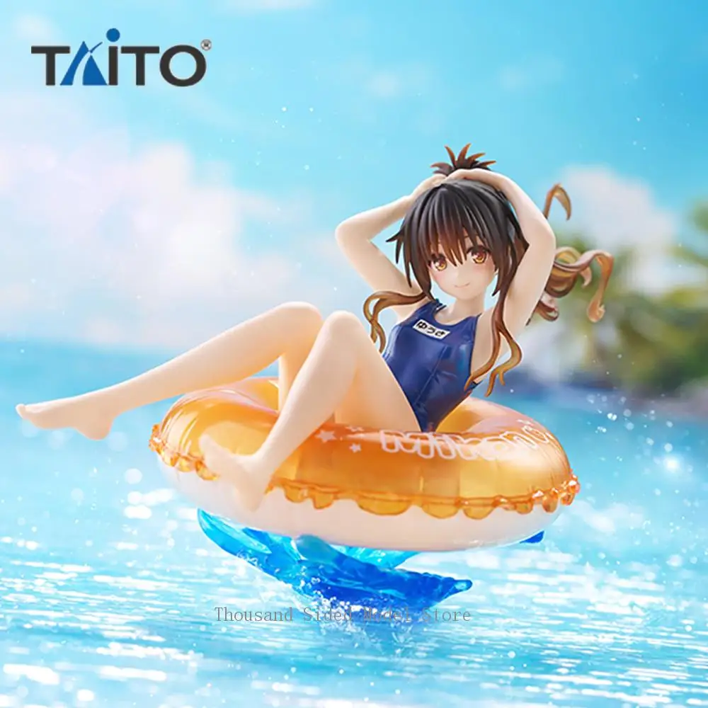 الأصلي TAiTO أكوا تعويم الفتيات إلى LOVEru الظلام يوكي ميكان عمل الشكل البلاستيكية نموذج تحصيل اللعب 10 سنتيمتر أنيمي هدية