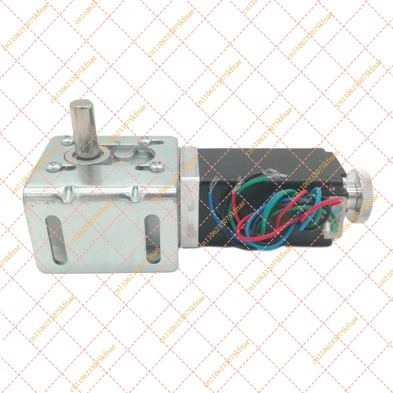 Nema11 Worm Gear Stepper Motor 51mm Body Length 10:1 Ratio 1.0Kg.cm Holding Torque