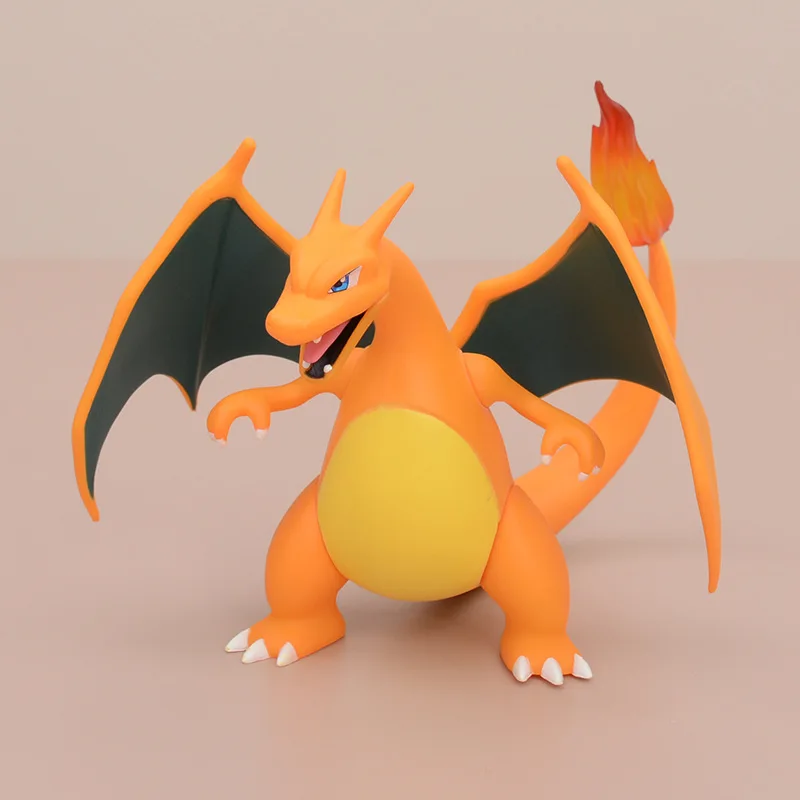 

Pokémon GK Charizard & Charmander Figurine - Boxed Anime Collectible Model, High-Quality Decor Ornament