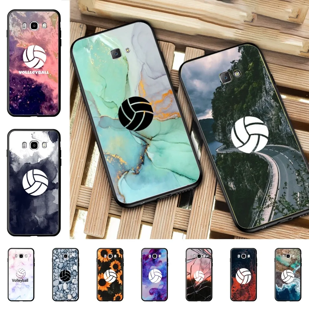 Volleyball Painted Phone Case For Samsung J 7 plus 7core J7 neo J6 plus prime J6 J4 J5 Mobile Cover