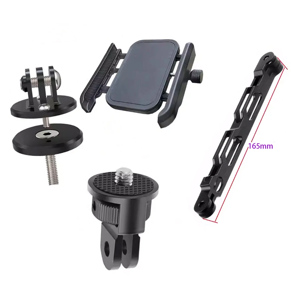 

Highway bicycle bowl group sports camera bracket suitable for lnsta DJI GOPRO handle cover fixing bracket 360 camera accessories
