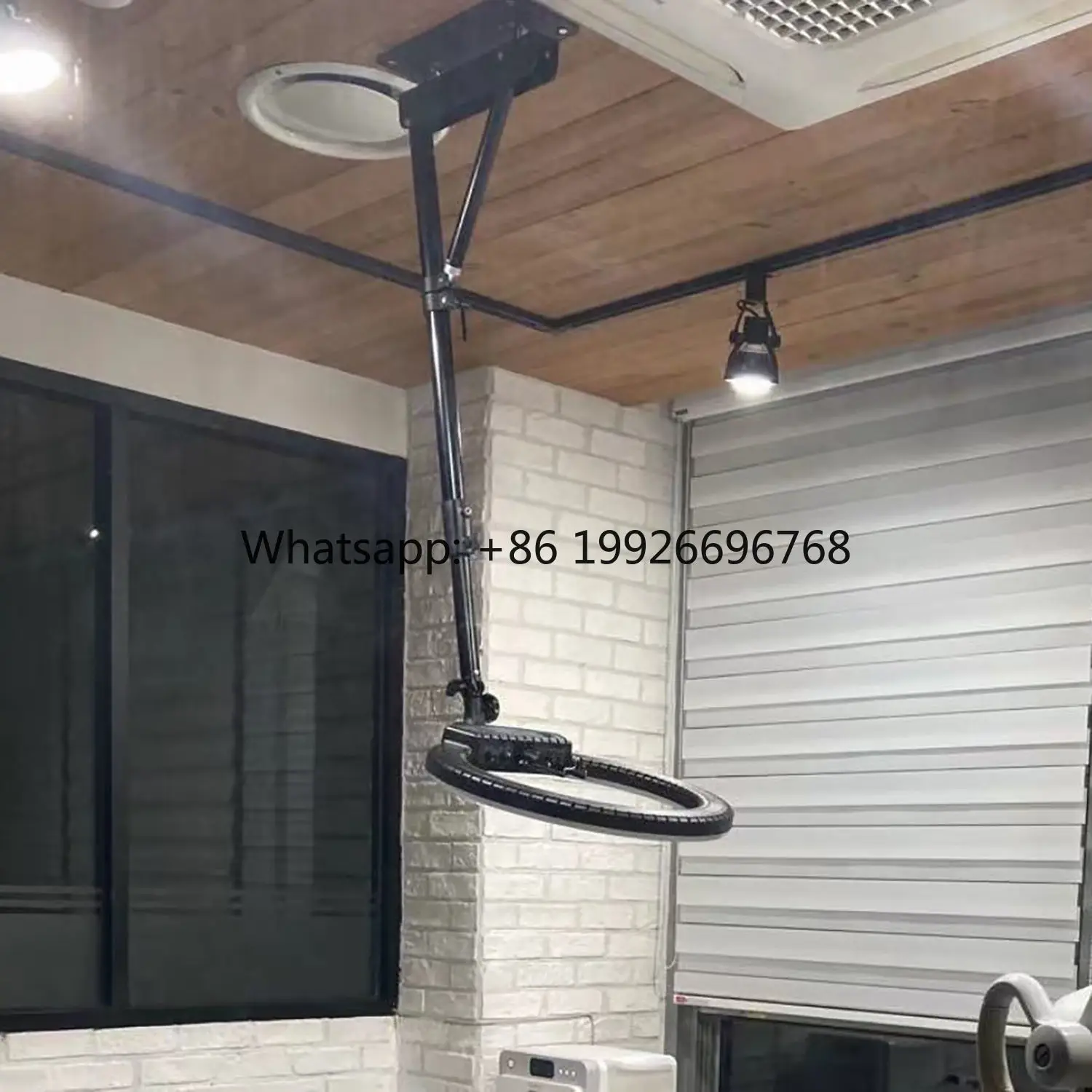 

Wall Mount Ring Light for Beauty Salon Soft Box Studio Light Stand Large Ring Light with Wall Mounted