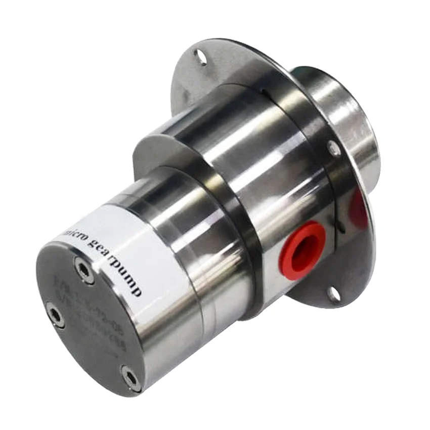 Stainless Steel Anti-corrosion 220V Servo Motor Micro Magnetic Drive Dose Gear Pump