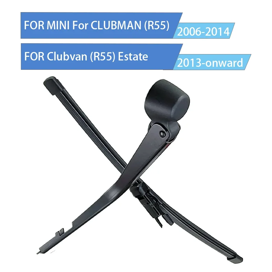 Left Rear Wiper FOR Clubvan (R55) 2013-onward Estate FOR MINI CLUBMAN (R55) 2006-2014 Rear Windshield Wiper Assembly
