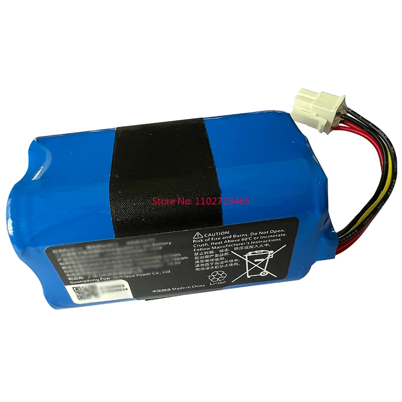 New Li-ion Battery Replacement for 360 S10 X100 Robot Vacuum Cleaner Spare Parts Charging Battery Accessories