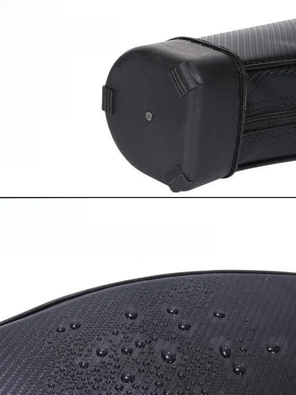 Large Fishing Rod Bag Sea Fishing Gear Bag 125 Meters 12 Meters Sea Rod Belly Bag Adjustable Shoulder Strap Waterproof Canvas