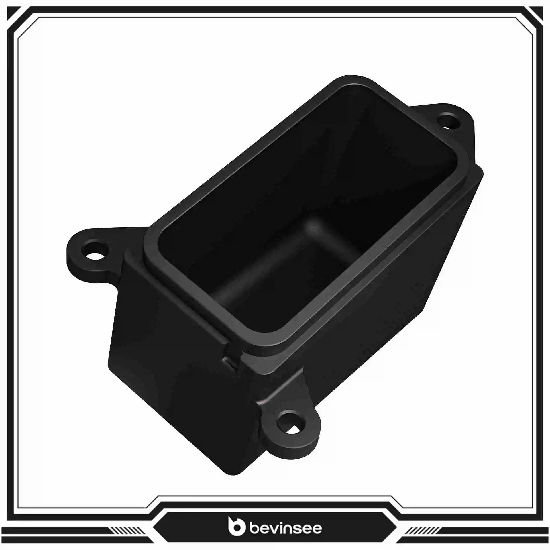 

BEVINSEE Car Cubby Insert Car Interior Replacement For Nissan 370Z 2009 2010 2011 2012 2013 2014 2015 2016 2017 2018 2019 2020