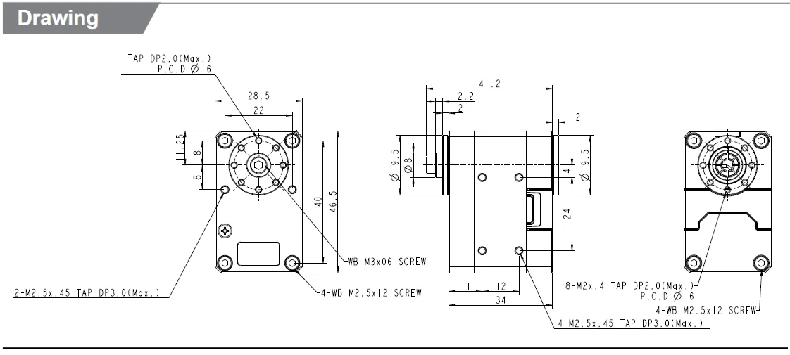 Dynamixel special steering engine for robot-ROBOTIS DYNAMIXEL XM430-W210-R servo