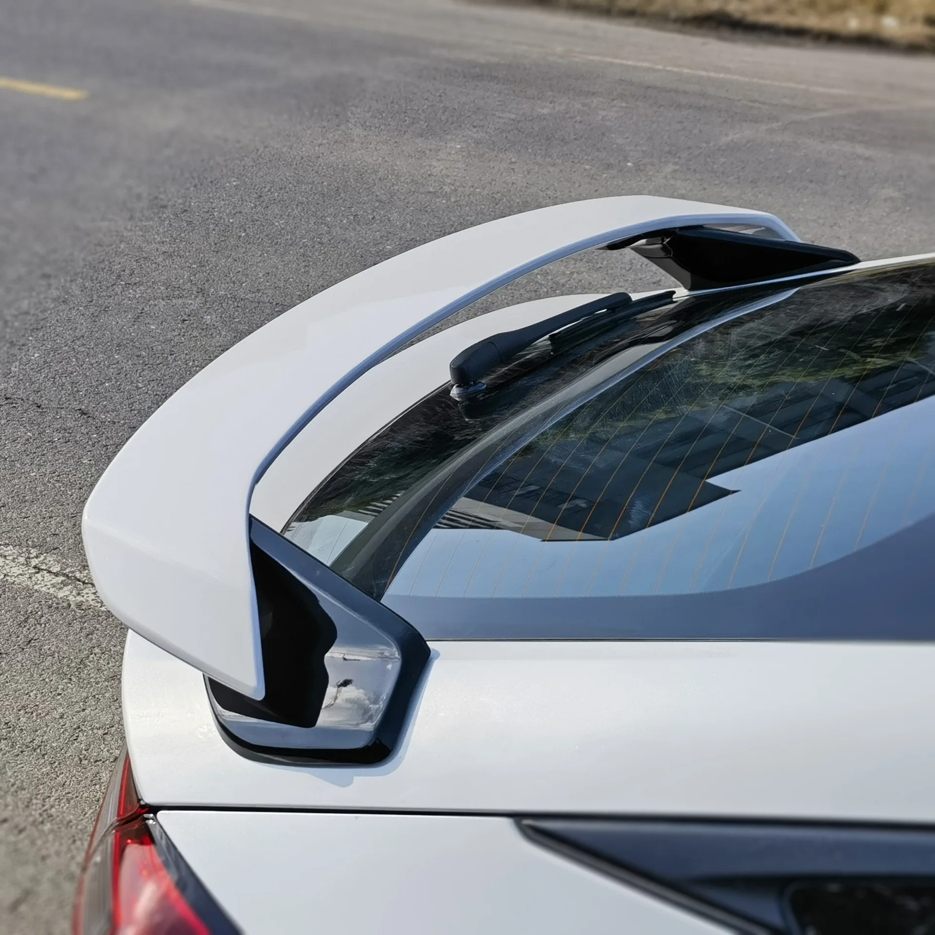 ملحقات هوندا سيفيك 11th سبويلر هاتشباك سيفيك Fl1 2021 2022 2023 2024 2025 سبويلر علوي معدل أجنحة نمط Jdm