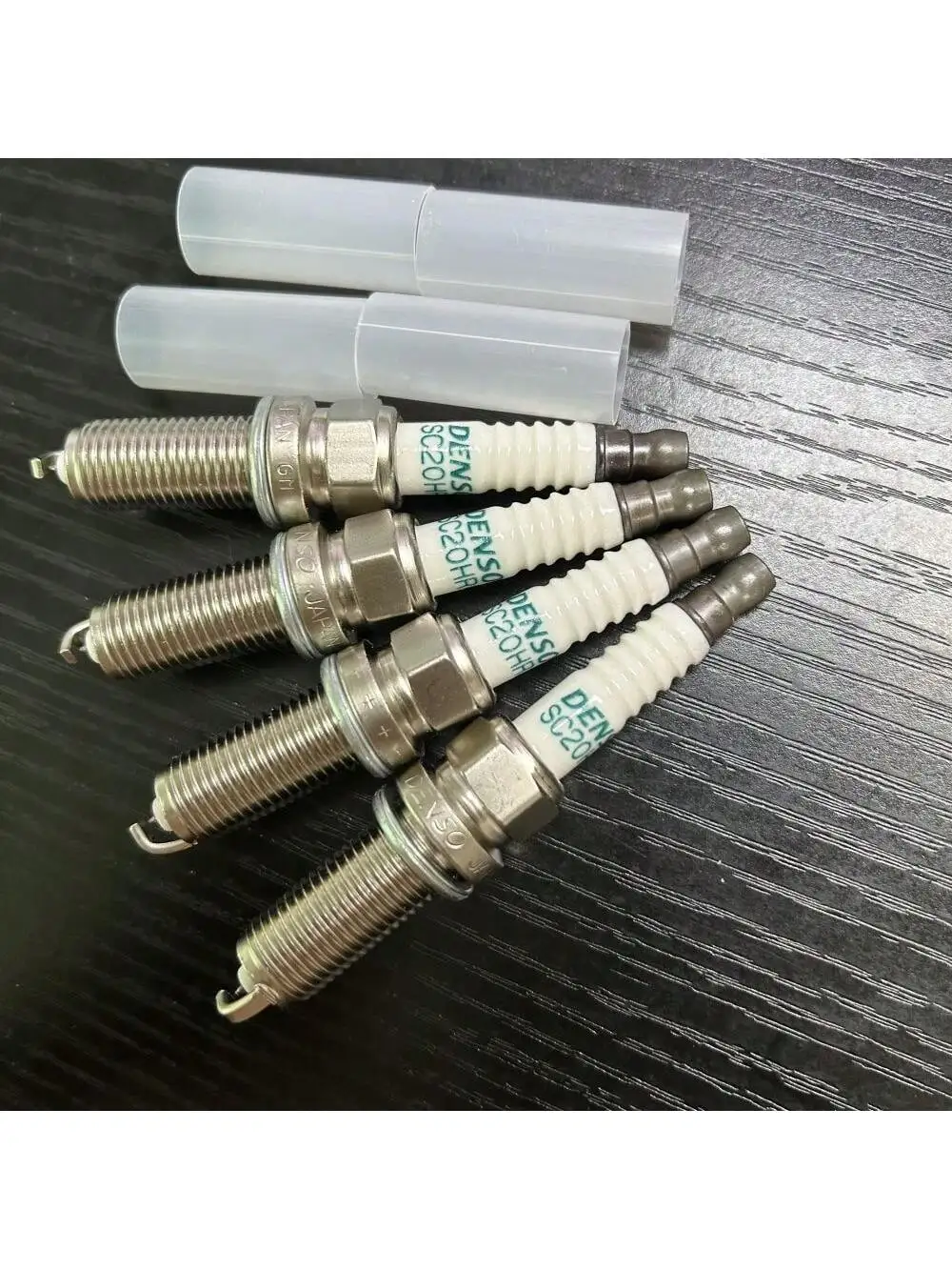 4pcs FOR TOYOTA PRIUS 90919-01253 Denso Spark Plugs 3417 SC20HR11 IRIDIUM