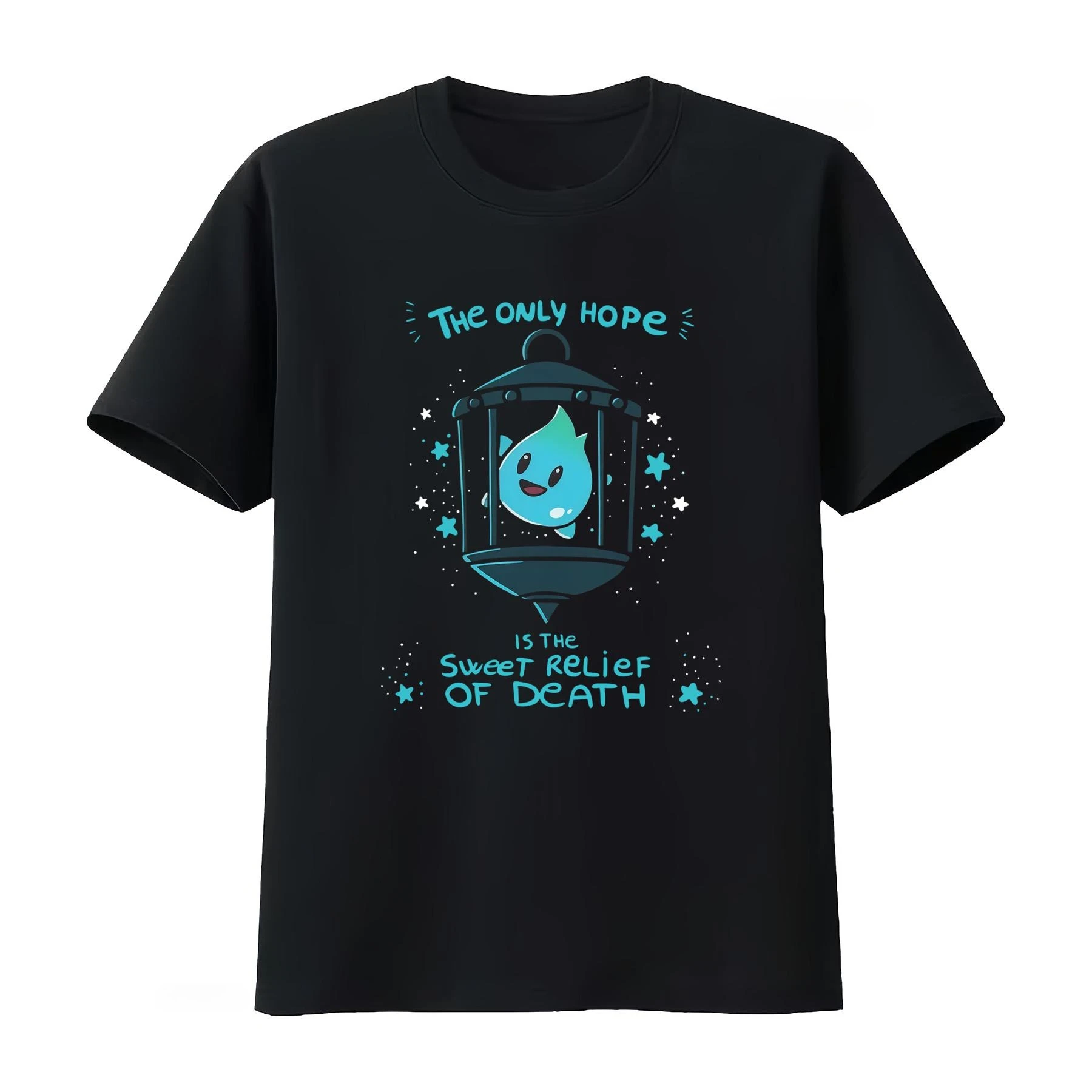 Lumalee T Shirt The Only Hope Is Sweet Relief of Death Design Luna Star Print Men's Clothing Women Clothing 2026 Summer T Shirt