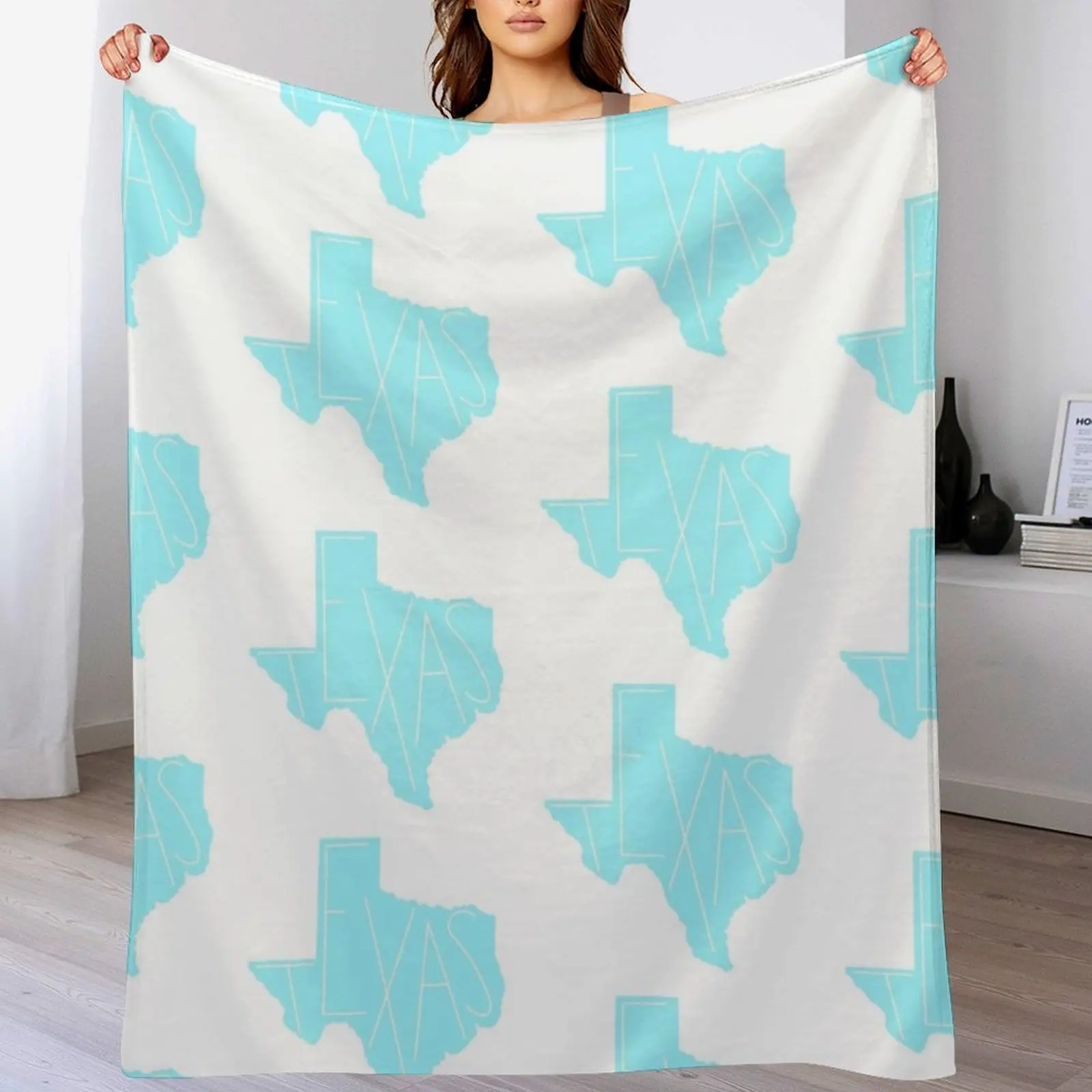 

Texas state Throw Blanket Retros Plaid warm winter blankets ands Blankets