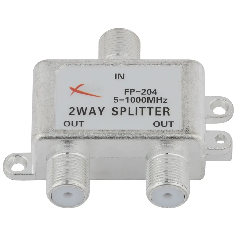 Cable TV signal splitter 1 point 2 divider closed circuit splitter 1 point 8FP TV fork