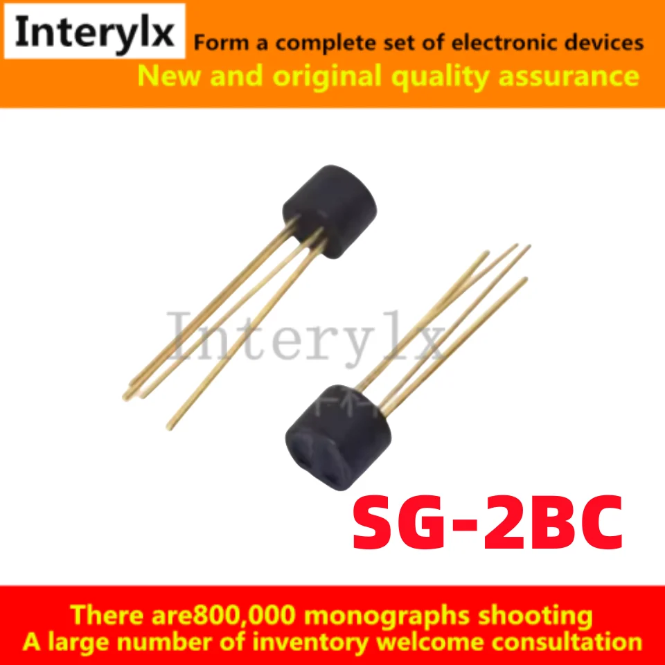 10-100Pcs/Lot  original SG2BC Photoelectric sensor SG-2BC reflective photoelectric switch 940nm phototransistor gold pin