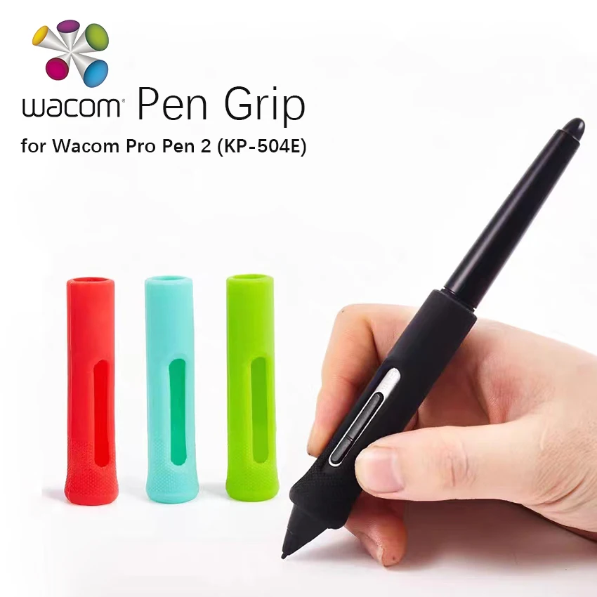 Colors Pen Grip for Wacom Pro Pen 2 (KP-504E) Stylus , not include the pen