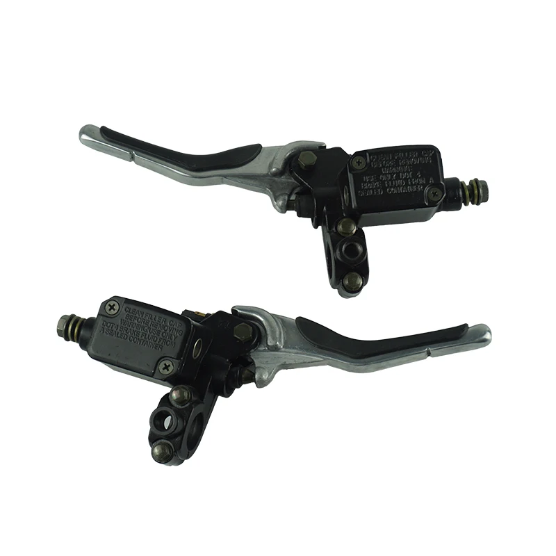 1 Pair Motorcycle Brake Clutch Master Cylinder Reservoir Levers for Yamaha YQ50 Aerox MBK Nitro 1997-2006