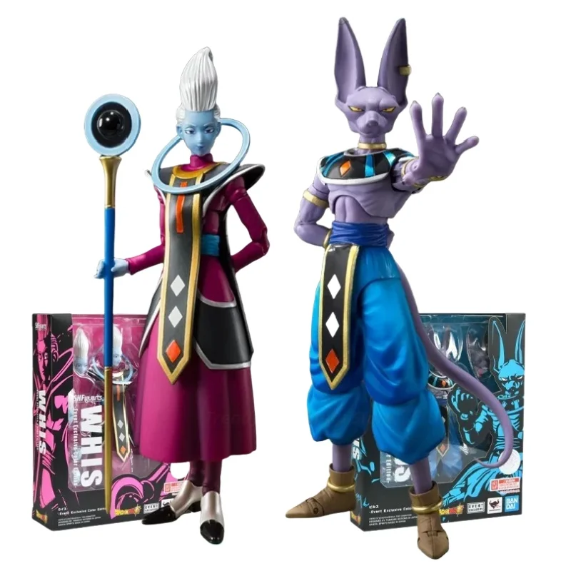 

BANDAI Genuine S. H. Figuarts Series Movable Toys Dragon Ball Series Vis，Bilus Event Limited Color Version Collect Models