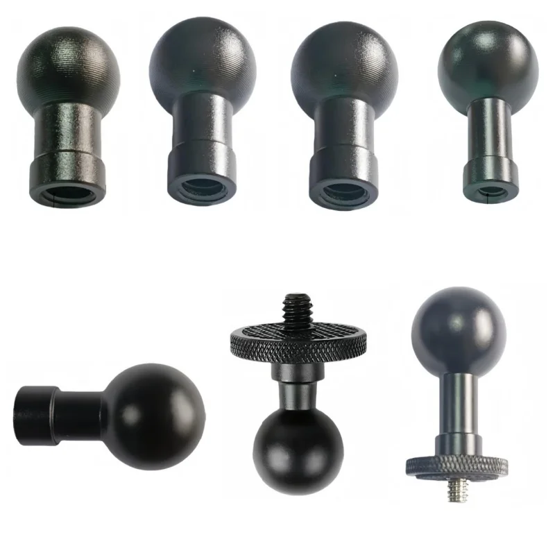 

Женское крепление 1/4-20 на адаптер с шаровой головкой 13 мм, 15 мм, 17 мм, 20 мм, 25 мм, универсальный адаптер Magic Hand Bracket, интерфейс адаптера