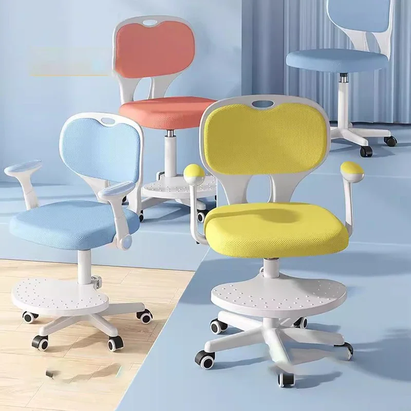 

Designer Chair Design Kids Child Safety Seats Children Room Furniture Armchair Girl Study School Stool Cadeira Infantil Growing