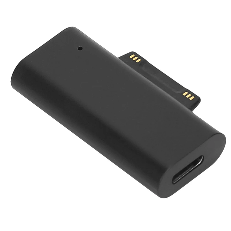 نوع C أنثى PD شحن سريع التوصيل محول لسطح برو 3 4 5 6 7 كتاب موصل ، USB C أنثى إلى سطح محول