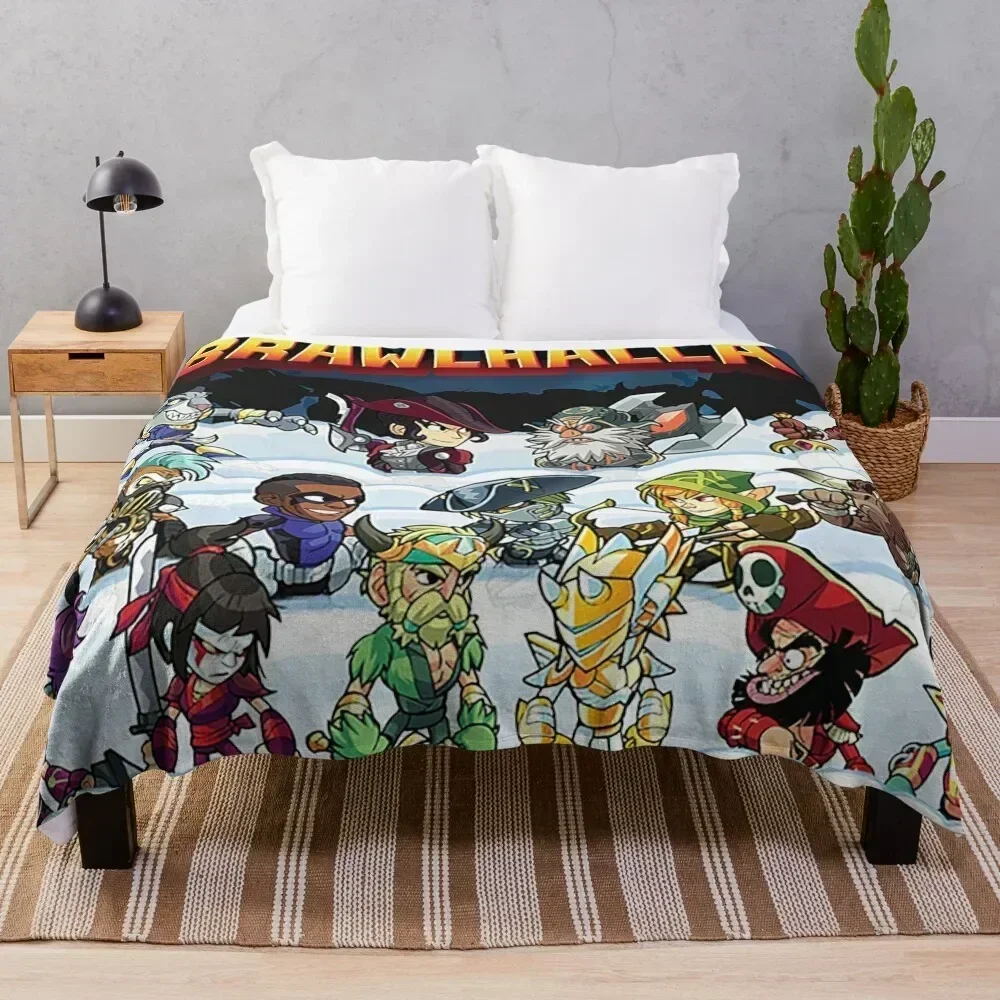 

The brawlhalla family Throw Blanket Beautifuls Blankets For Sofas Beach blankets ands Blankets