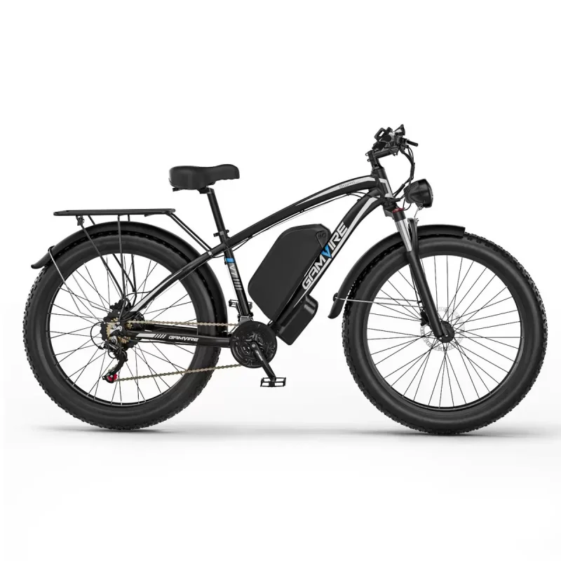 V7 Electric Bike Peak 5000W Motor 52V 32AH Large Battery 65km/h E-Bike 24 inch Tire High Performance off Road Electric Bicycle image 6