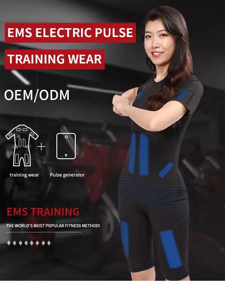 

New Gym Ems Suit Wireless Fitness Ems Fitness Equipment Suit Gym Wireless Fitness Equipment Muscle Training Suit