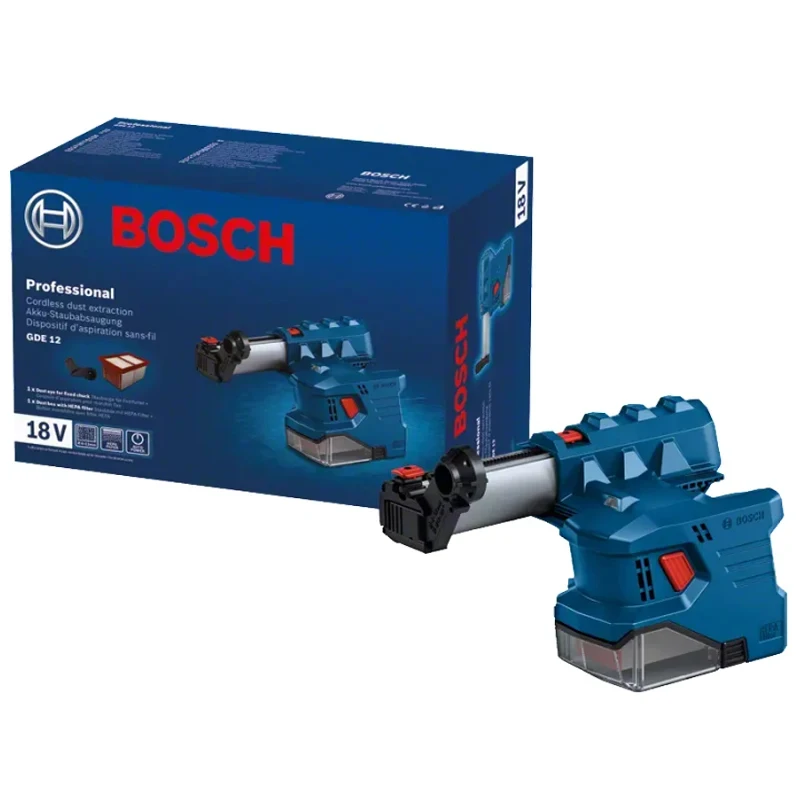 Bosch GDE 12 Dust Collector PROFESSIONAL For GBH 185-LI Impact Electric Drill Hammer Automatic Dust Collector Power Tool Part