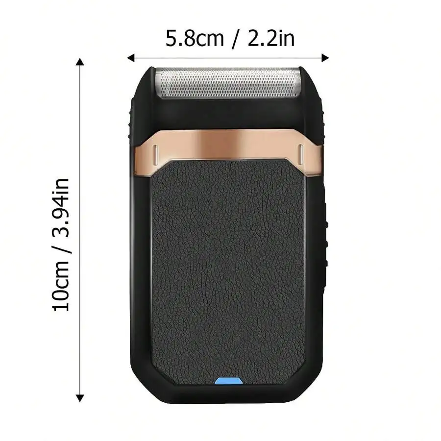 Rechargeable Electric Shaver For Men, Digital Display, Compact & Portable, Suitable For Business Travel And Men's Holiday Gift ，Cordless Detachable Electric Shaver For Face，Cordless Rechargeable Foil  image 5