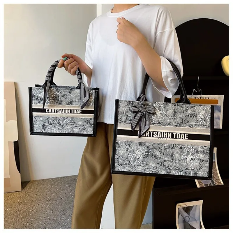 

Женская модная сумка 2025, горячая распродажа, сумка на одно плечо в стиле Майяра с принтом, ретро-дизайн, универсальный кошелек для работы на работу