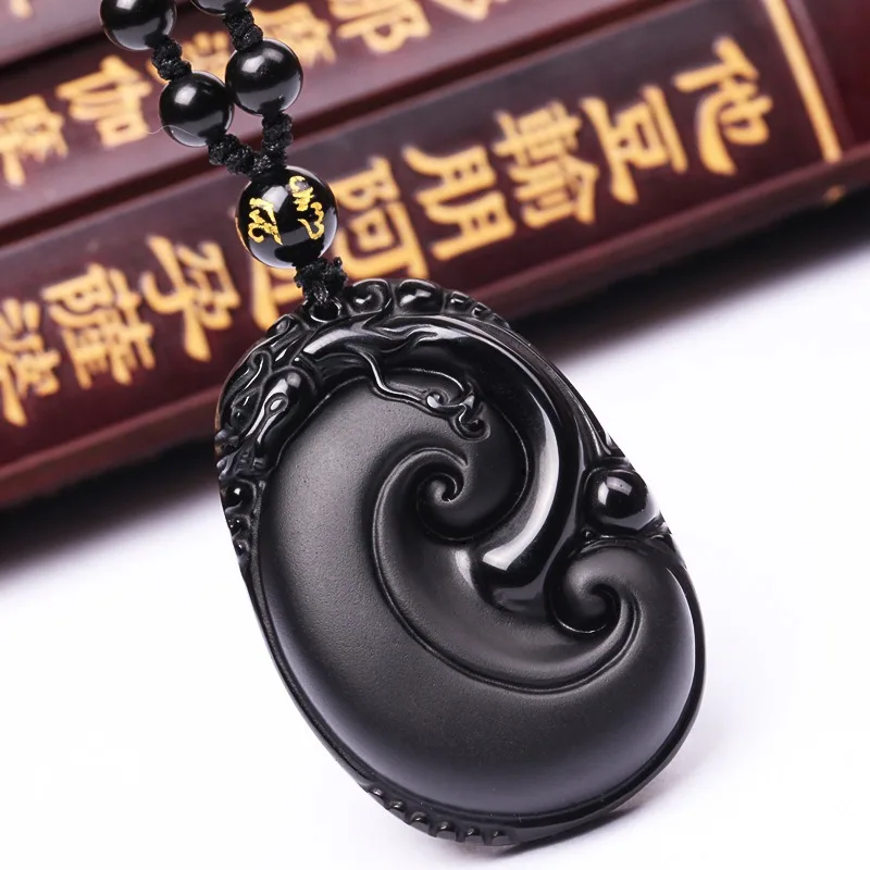 Obsidian Ruyi Pixiu Pendant, Personalized Versatile Men's and Women's Pendant