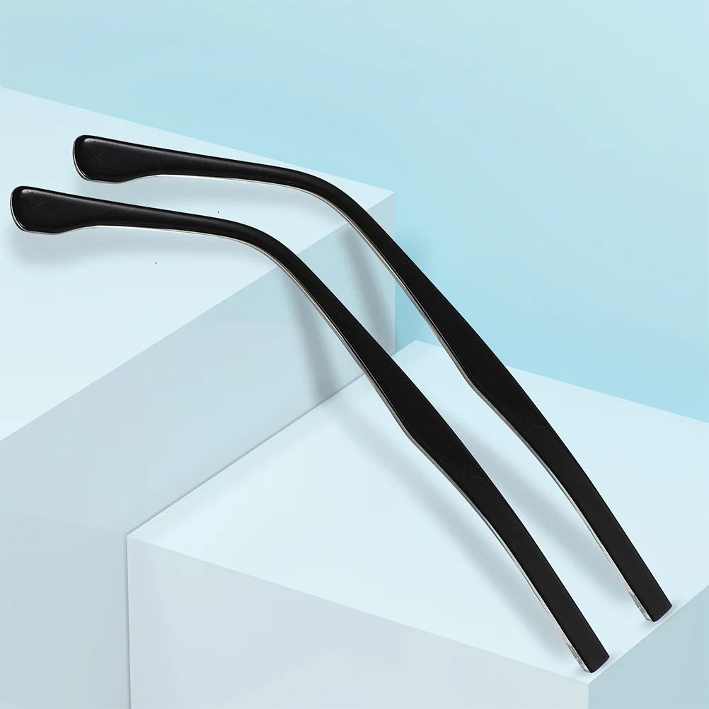 

2 Pairs Metal Glasses Arms Replacement Legs Comfortable Electroplated Repair Accessories Universal Fit Eyeglasses Parts