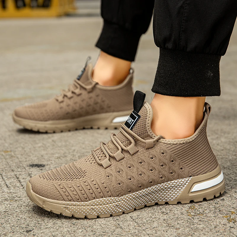 New Men's Sports Shoes Odor Resistant Soft Sole Good Flexibility Suitable for Basketball Tennis Badminton and Sports Enthusiasts