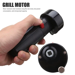 طقم شواء المشواة مع محرك ، قضيب شواء كهربائي ، محرك دوار للشواء ، أدوات طبخ التخييم في الهواء الطلق ، 1.5 فولت أفضل 10 شواية شواء دوارة للمبيعات - رقم 3