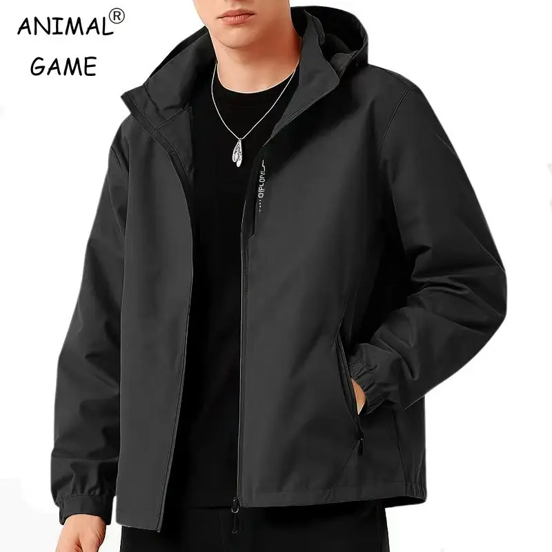 

Мужская легкая куртка из софтшелла с капюшоном, водонепроницаемая куртка, походная ветровка, плащ, куртки, уличная ветровка с капюшоном