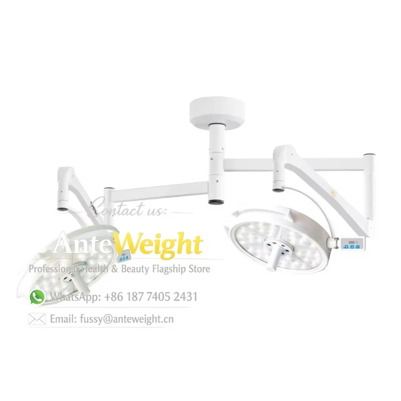Ceiling-mounted Double Surgical Operation Light Lamp for ICU Surgery