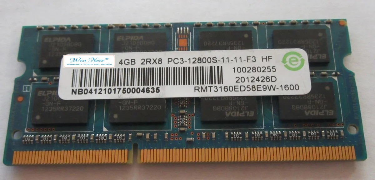 

Для 4G 4GB HF RMT3160ED58E9W-1600