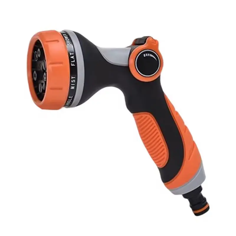 B23B Car Wash Cleaning Multifunction Garden Hose Sprinkler 10 Functions High Pressure Nozzle For Watering And Cleaning