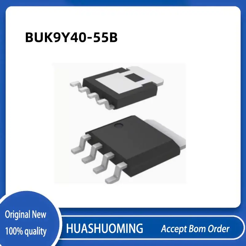 10PCS-50Pcs/Lot   NeW  BUK9Y40-55B BUK9Y40-55 BUK9Y40 BUK9Y  94055B SOT669