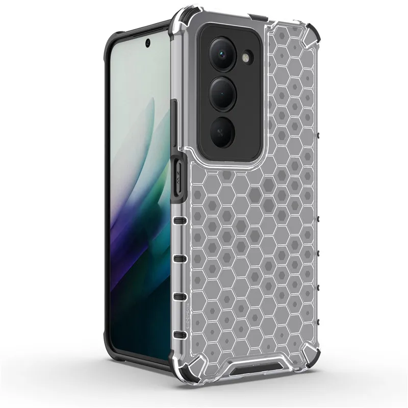 

For Redmi 15 4G Case For Redmi 15 5G Cover Honeycomb Hard PC Shockproof Protection Bumper For Redmi 15 4G 5G 171.1