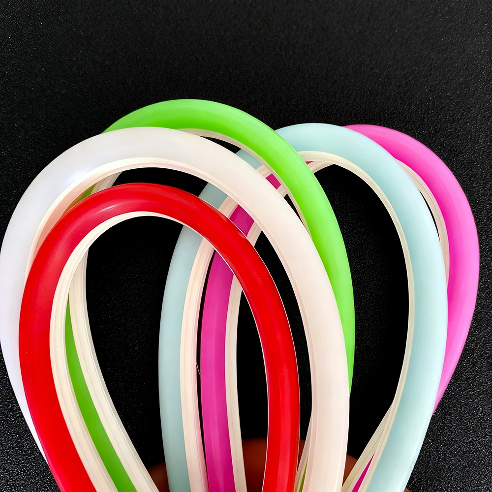 6mm DIY Separate Silicone Neon Strip Tube Flexible Soft Bendable IP67 Waterproof 11 Colors For Advertising Styling Sign 0.5m-10m