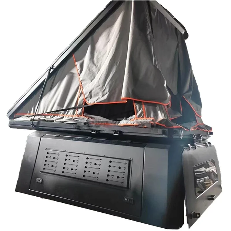 Top Quality Windproof Pickup Truck Bed Canopy Roof Tent Hinged Operation Most Models Including Ranger Cannon D-Ram