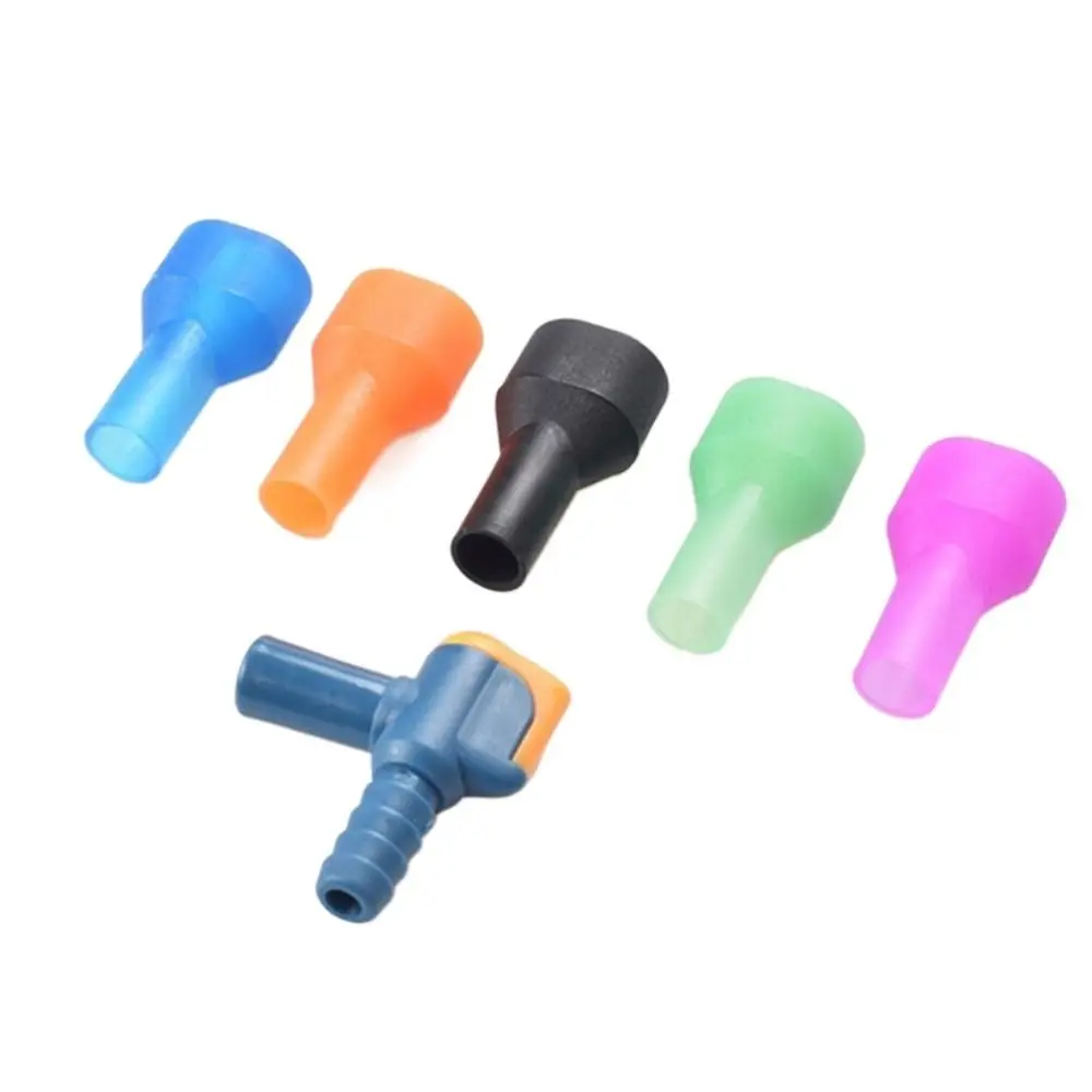 Kit de buses en Silicone pour sac d'eau, connecteur de tuyau d'eau, Valve de morsure de remplacement, sac d'eau, paquet de boissons, buse de sac d'eau