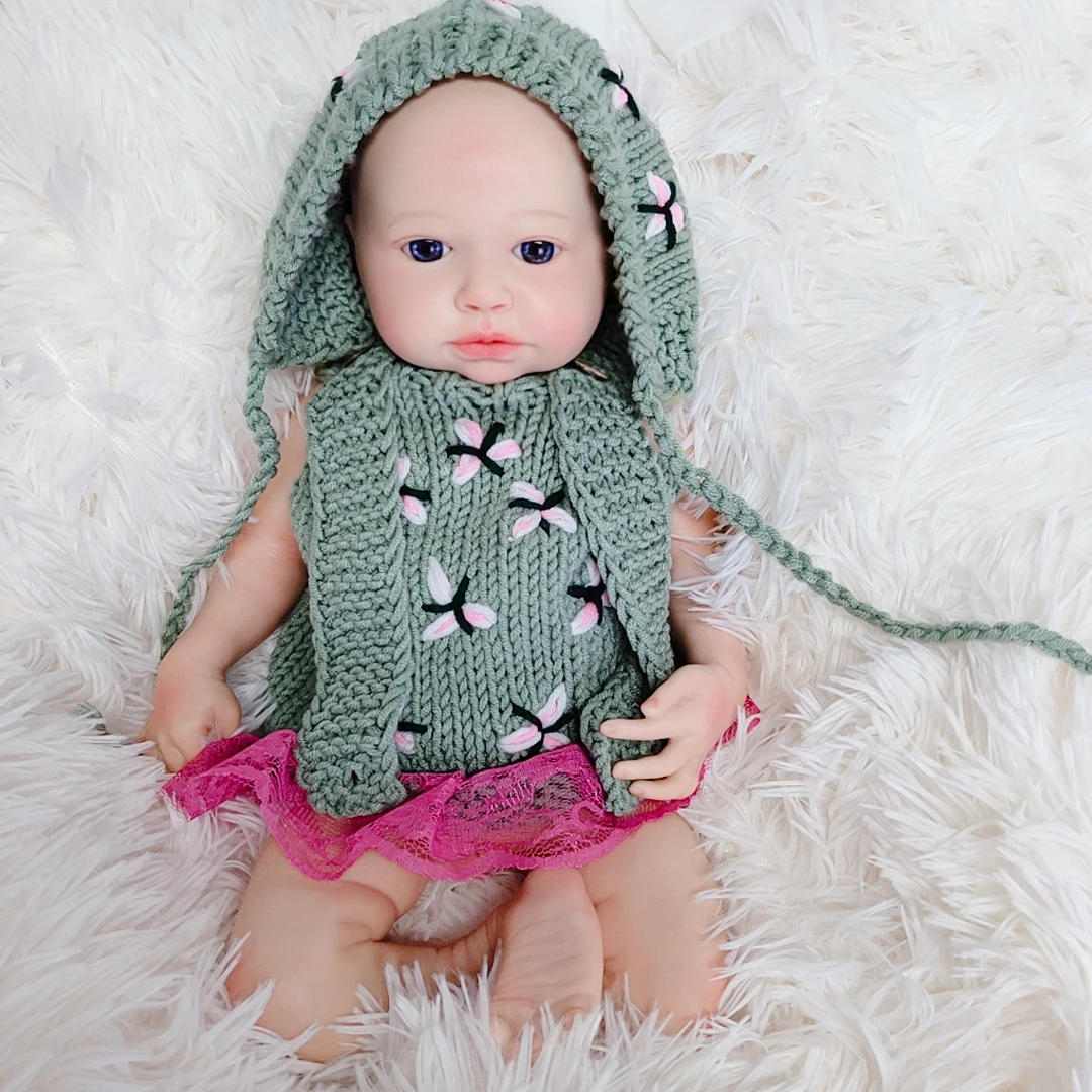 Cheap Real Silicone Alive Toy 18 Inch Lifelike Soft Vinyl Bebe Reborn Doll Boneca Baby Dolls for Kids