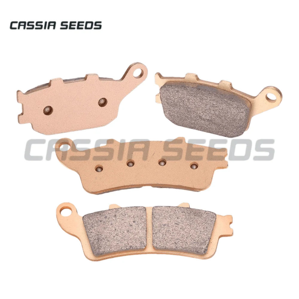 Pastilhas de freio sinterizadas de metal para motocicleta para Kawasaki EN 650 Vulcan S-Non ABS Vulcan S-ABS 2015-2017