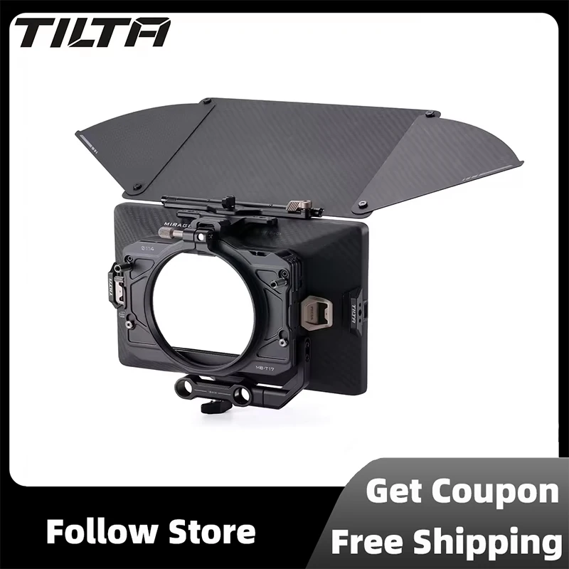 TILTA MB-T17 114mm Mirage Pro Carbon Fibre Matte Box Motorized with VND Advance Modular Professional Camera Accessories