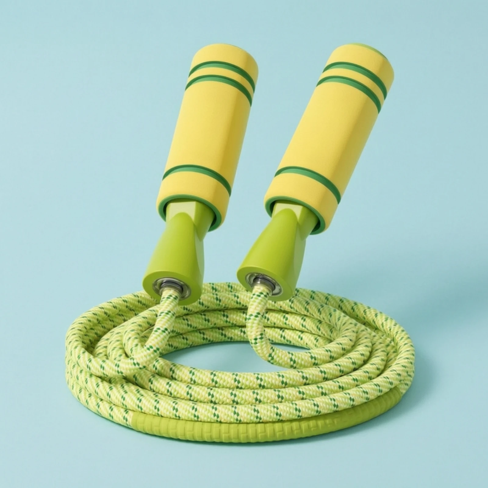 Adjustable Long Skipping Rope Wear-Resistant Long Jump Rope Fitness Equipment Long-Lasting Ergonomic for Gym Trainers