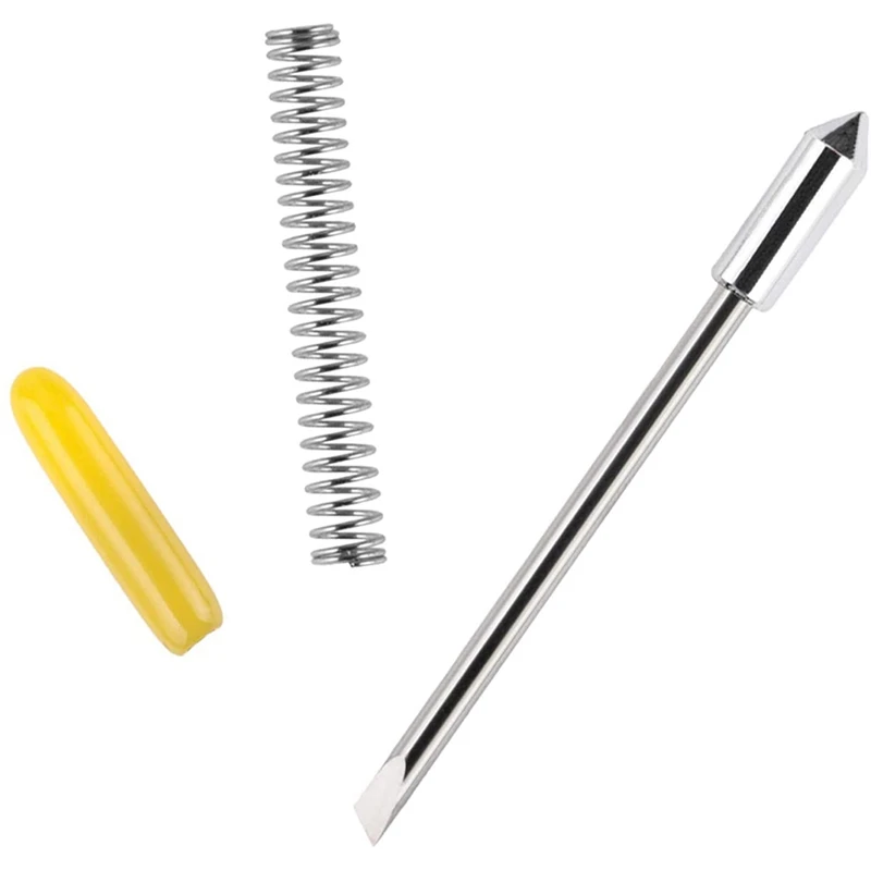 그라프텍 CB09 실루엣 카메오 크래프트로보 비닐 커터 블레이드, 30 도, 45/60 도 커팅 블레이드, CB09U 나이프, 30 개