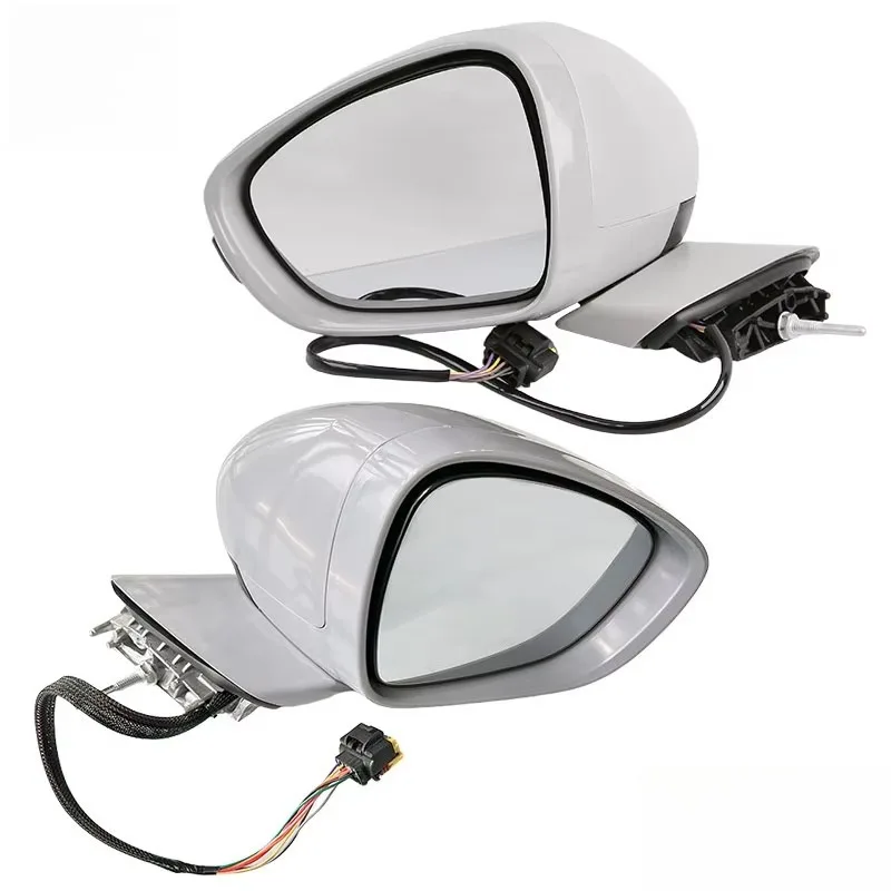 New Manual Folding Exterior Side Rearview Mirror, High Quality Replacement Car Mirror Assembly